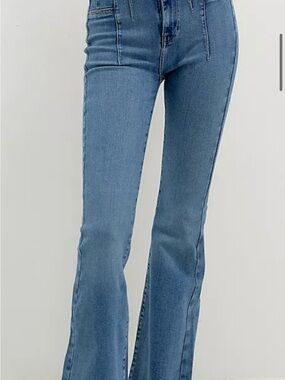 We The Free High-Waist Blue Flared Women’s Jeans